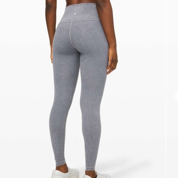 lululemon athletica Pants - RARE Lululemon Wunder Under HR Tight 4 Washed Luna